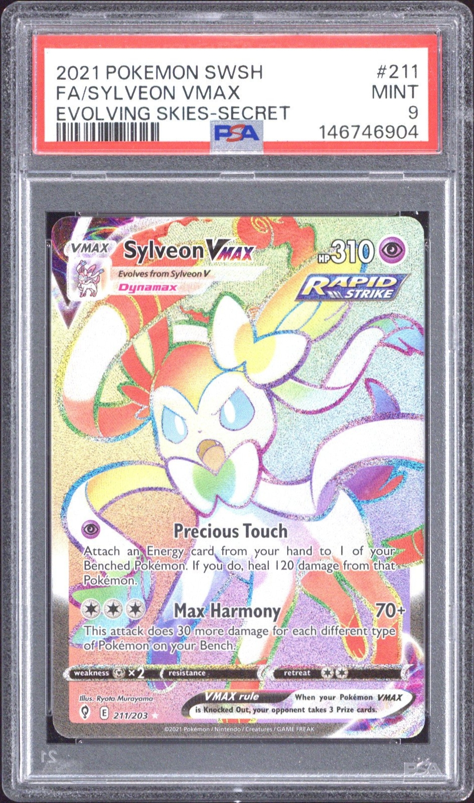 2021 Sylveon Vmax Full Art - Pokémon Pokémon Sword & Shield